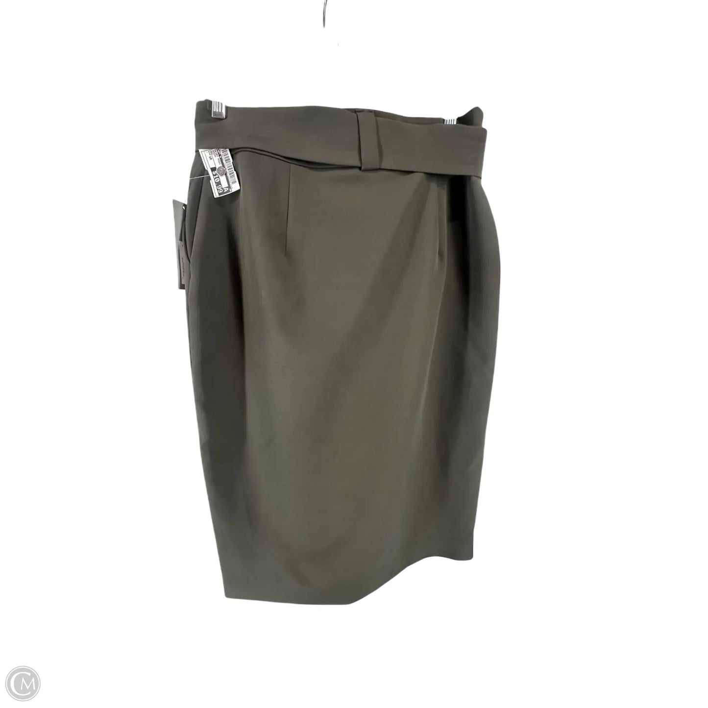 Skirt Midi By Apt 9 In Green, Size: 10