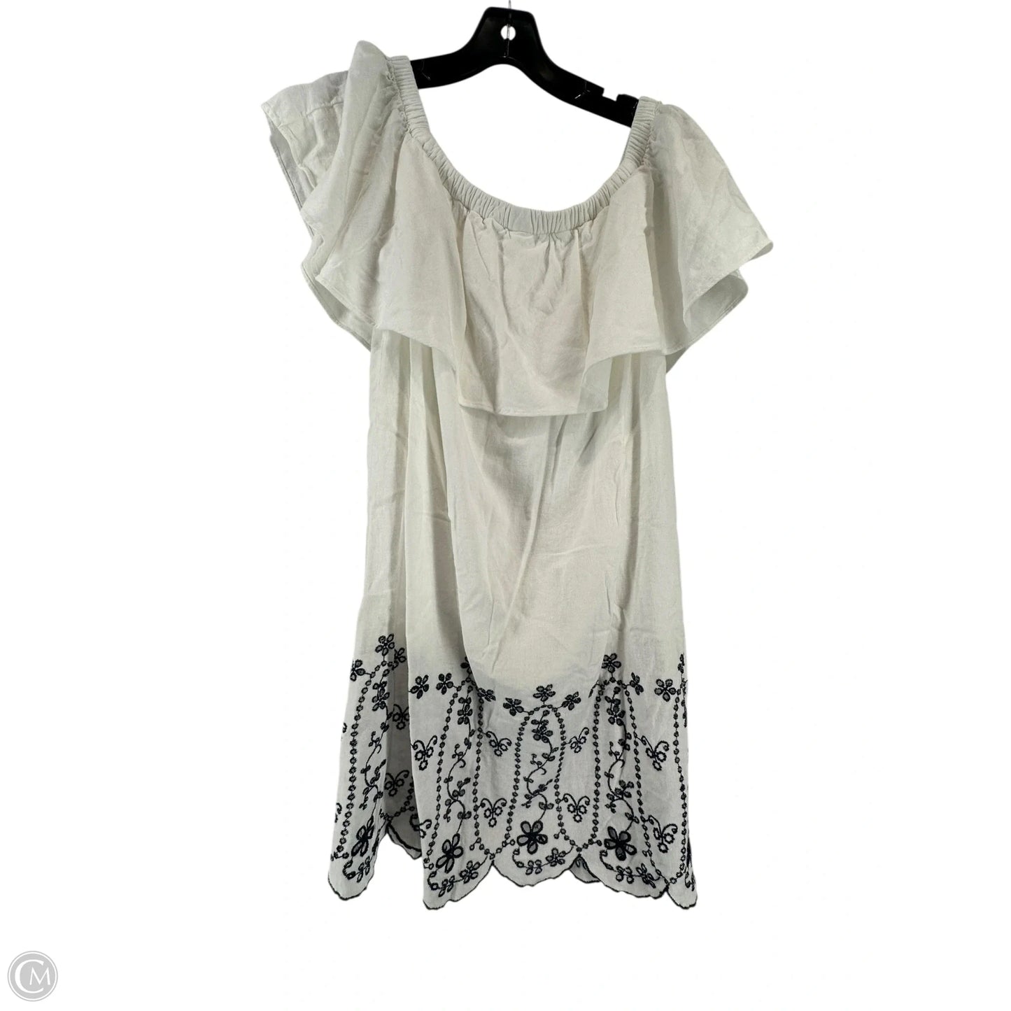 Dress Casual Midi By Old Navy In Blue, Size: L