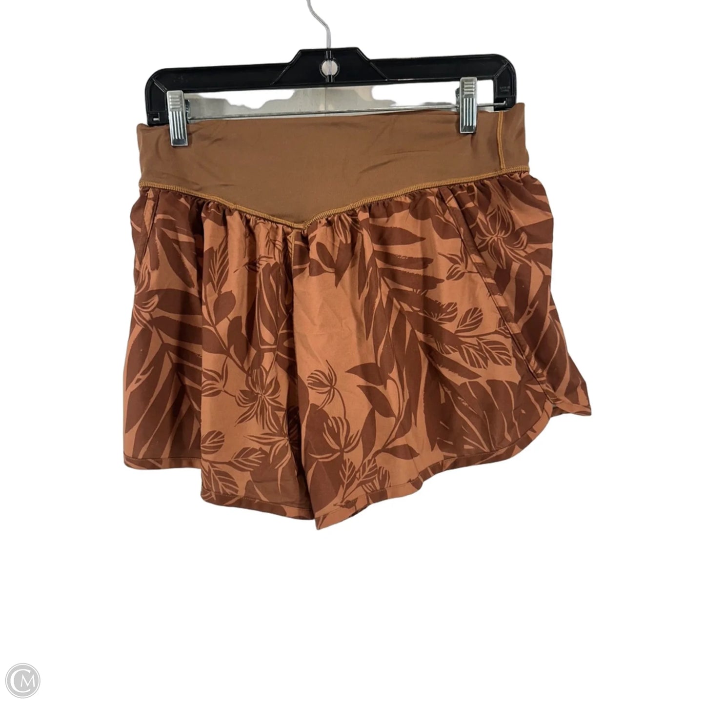 Athletic Shorts By Offline By Aerie In Brown, Size: L