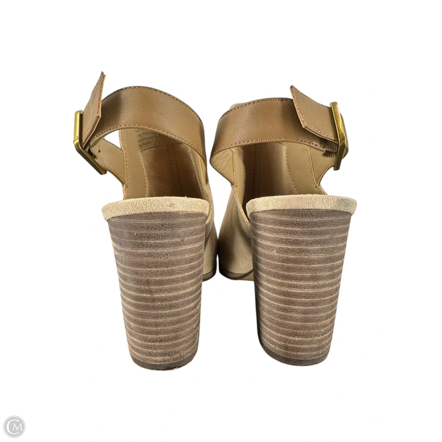 Boots Ankle Heels By Gibson And Latimer In Tan, Size: 11