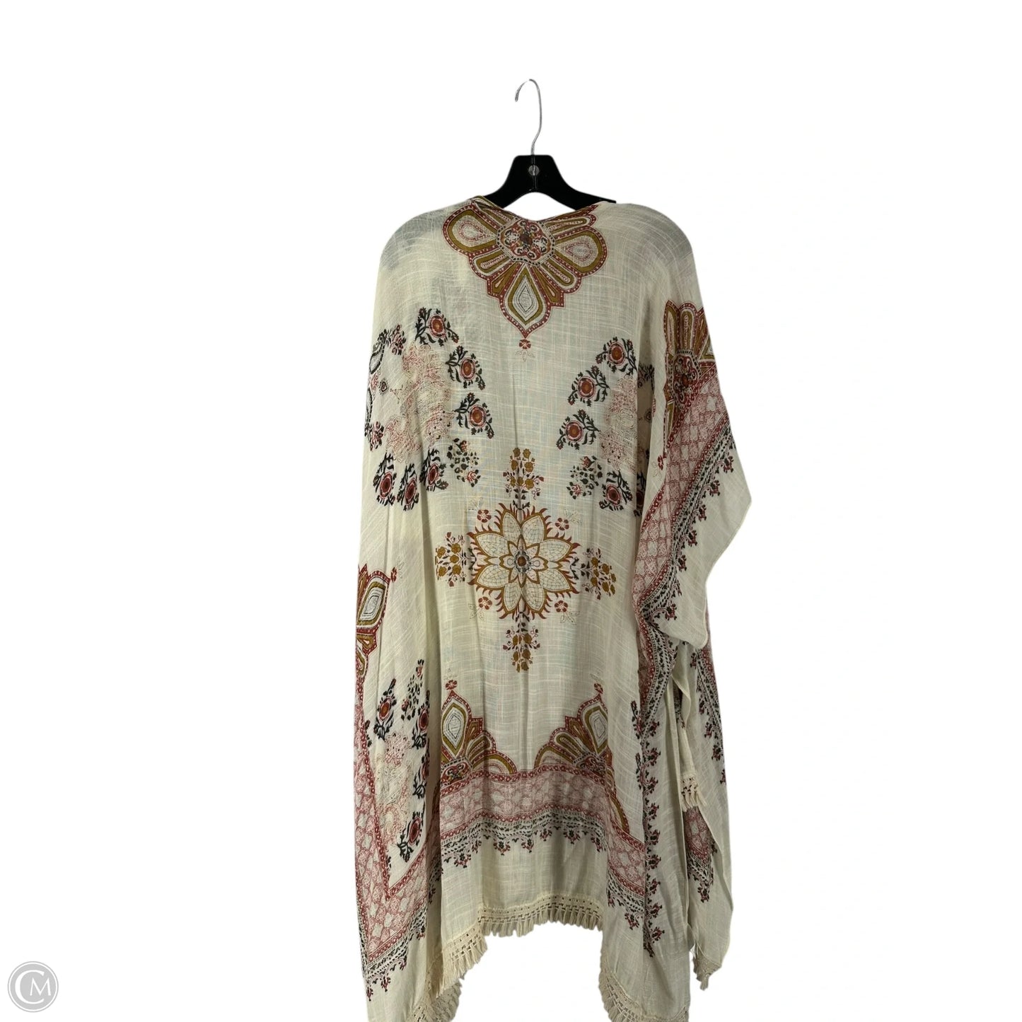 Kimono By Clothes Mentor In Floral Print, Size: Osfm