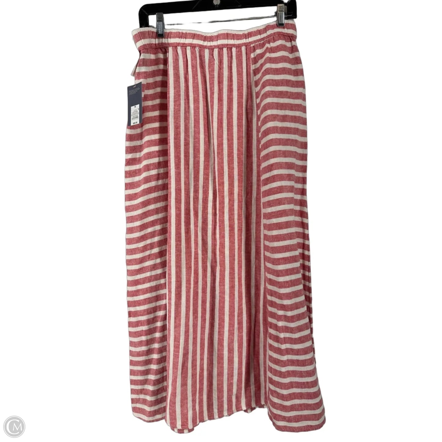 Skirt Maxi By Universal Thread In Red & White, Size: M