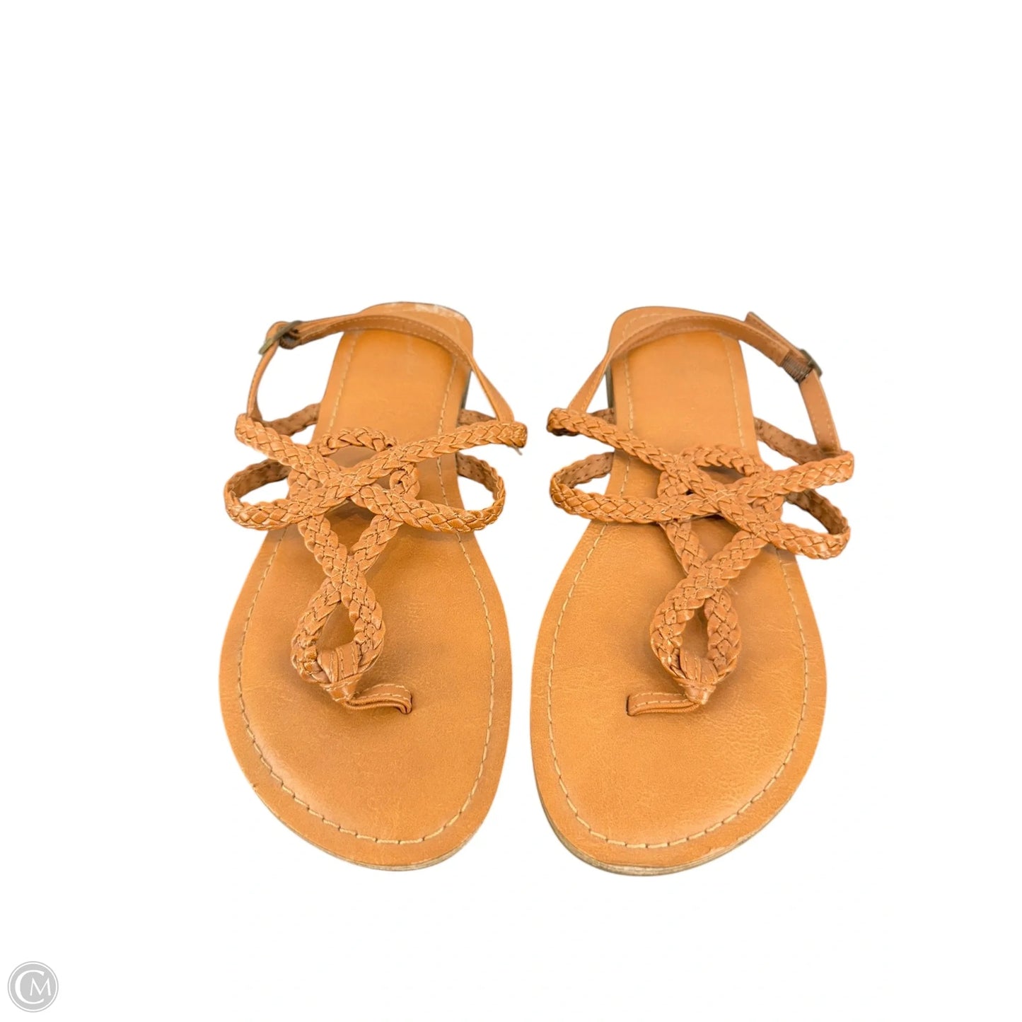 Sandals Flats By Universal Thread In Brown, Size: 7.5