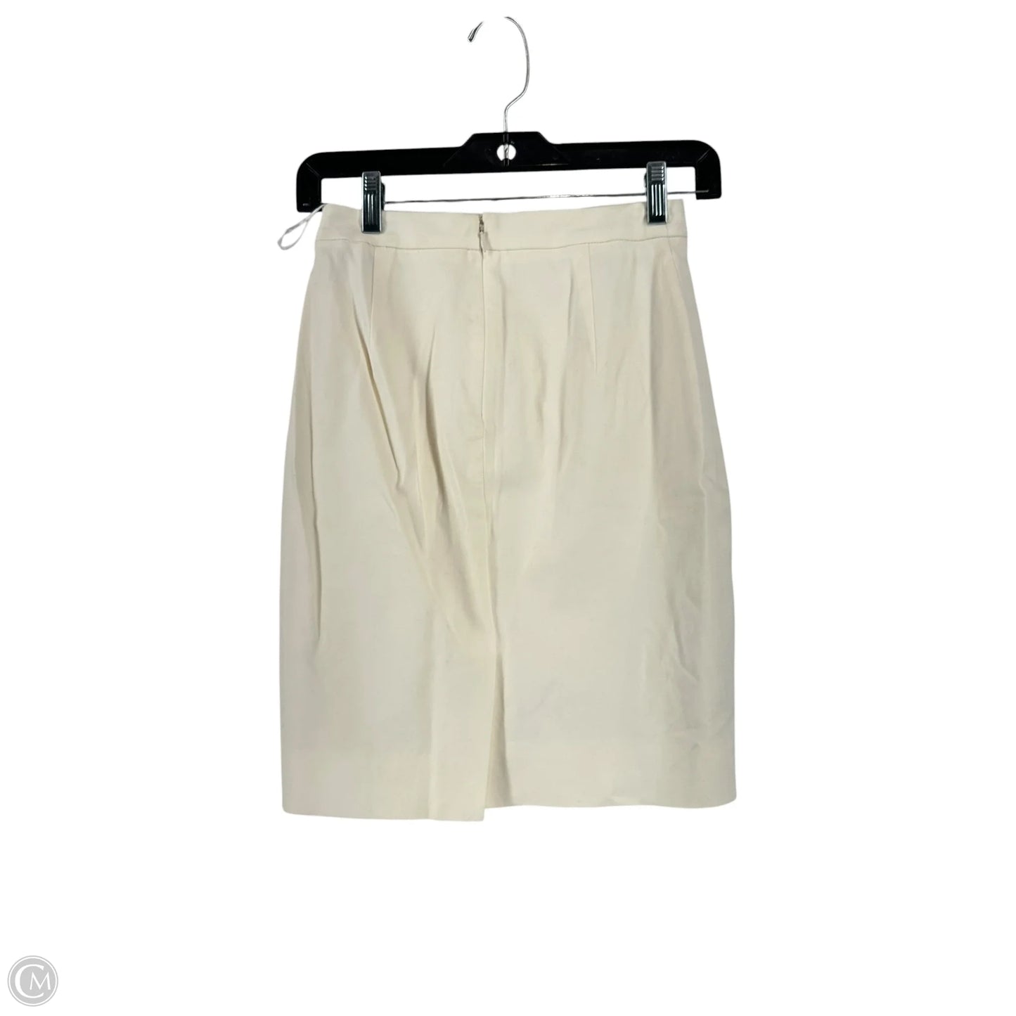 Skirt Midi By J. Crew In Cream, Size: 0p