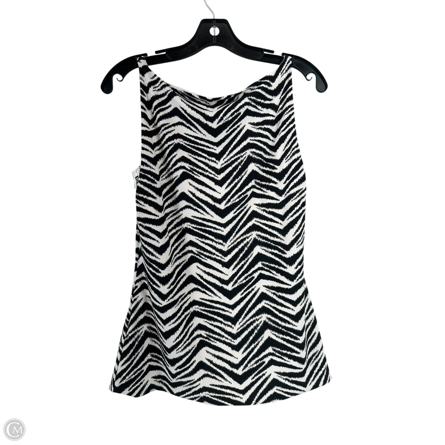 Top Sleeveless By White House Black Market In Black & White, Size: S
