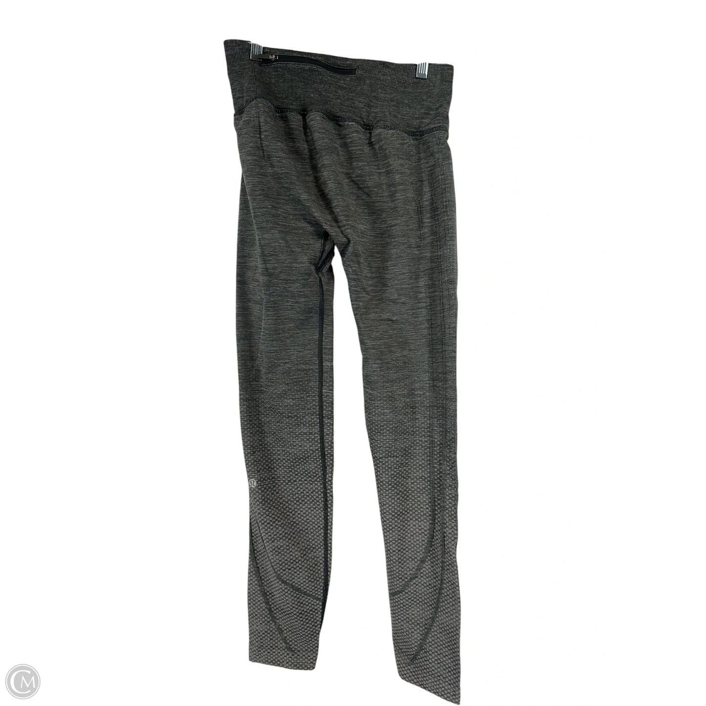 Athletic Leggings By Lululemon In Grey, Size: 10