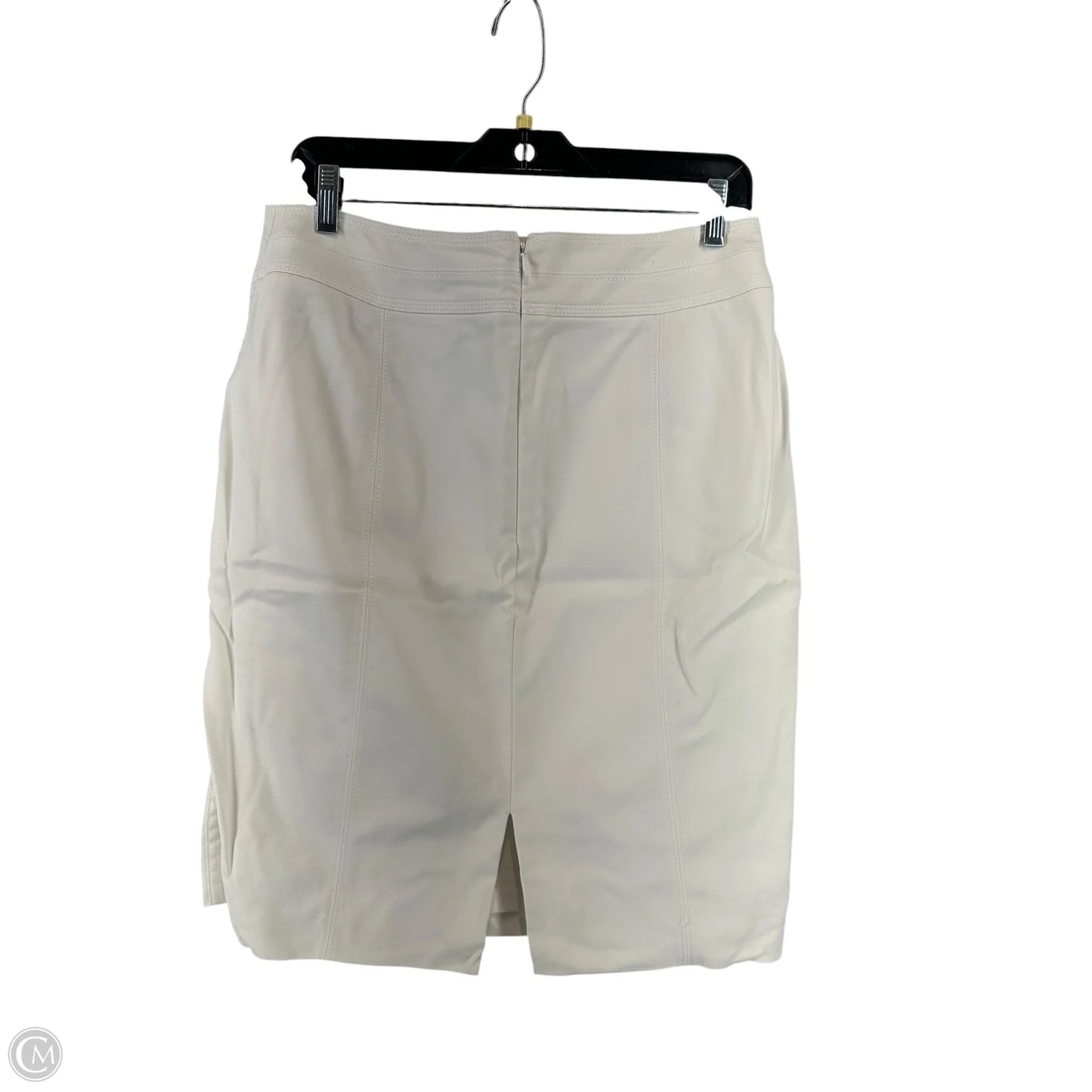 Skirt Midi By White House Black Market In White, Size: 10