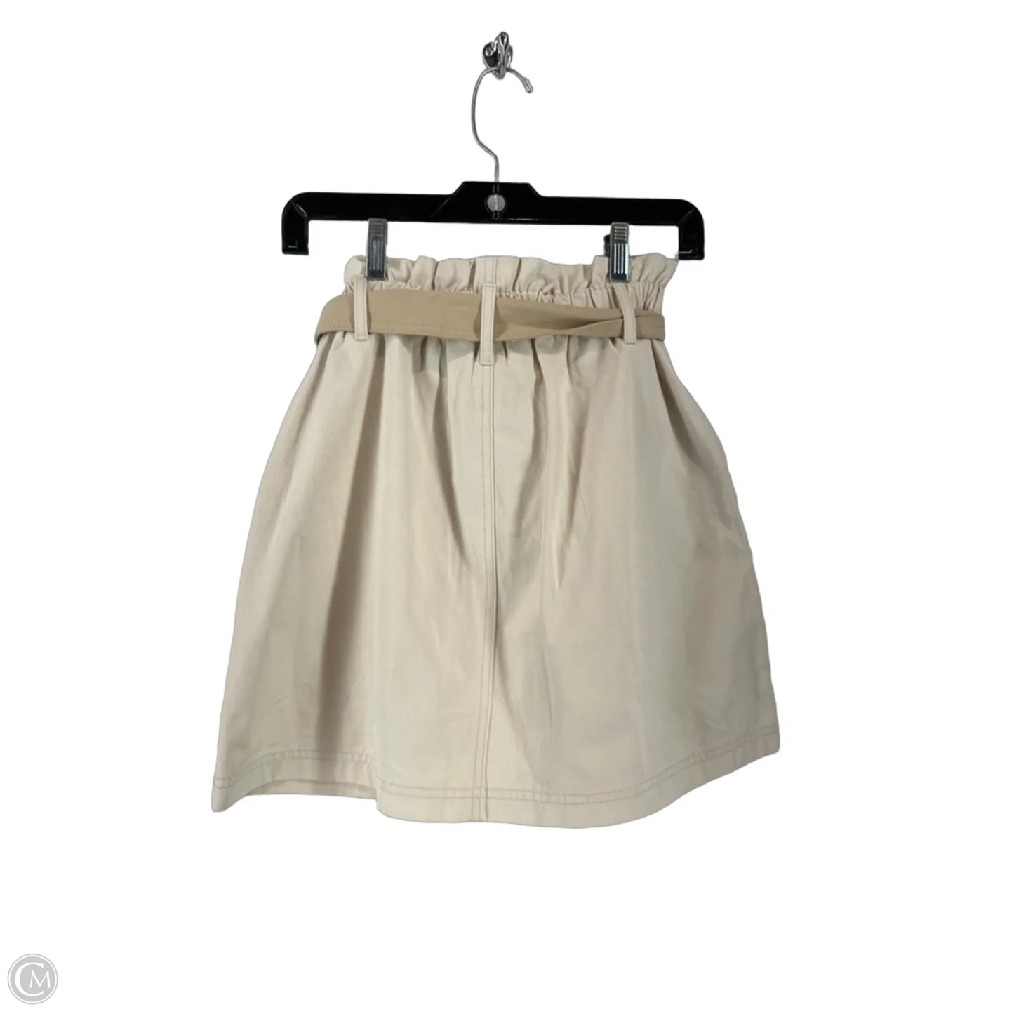 Skirt Mini & Short By Bb Dakota In Cream, Size: 6