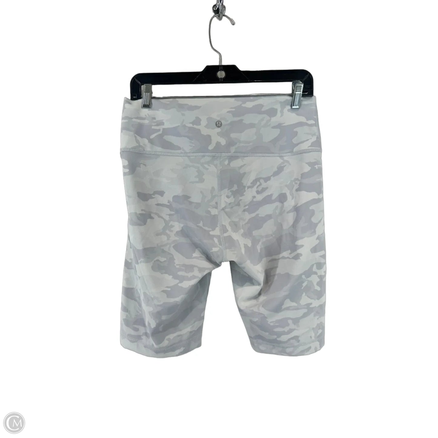 Athletic Shorts By Lululemon In Camouflage Print, Size: 12