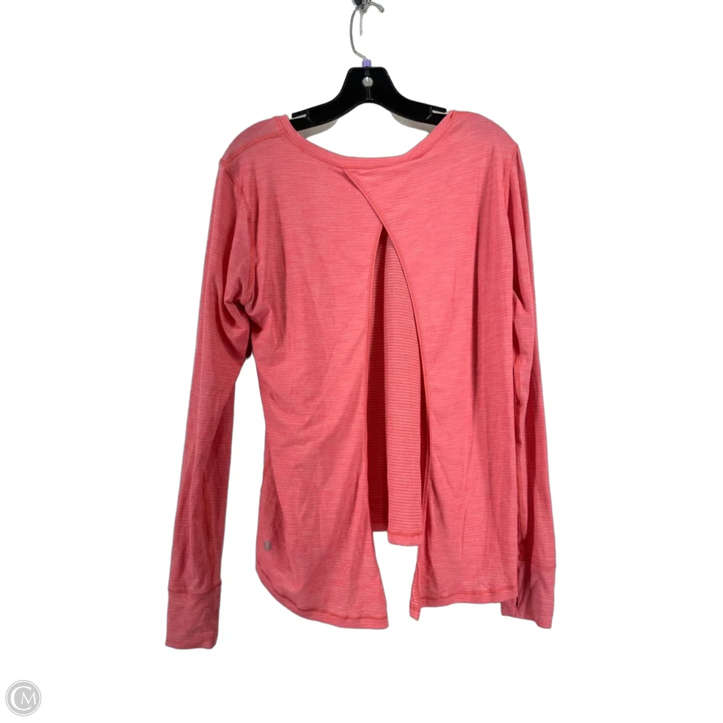 Top Long Sleeve By Lululemon In Pink, Size: 6