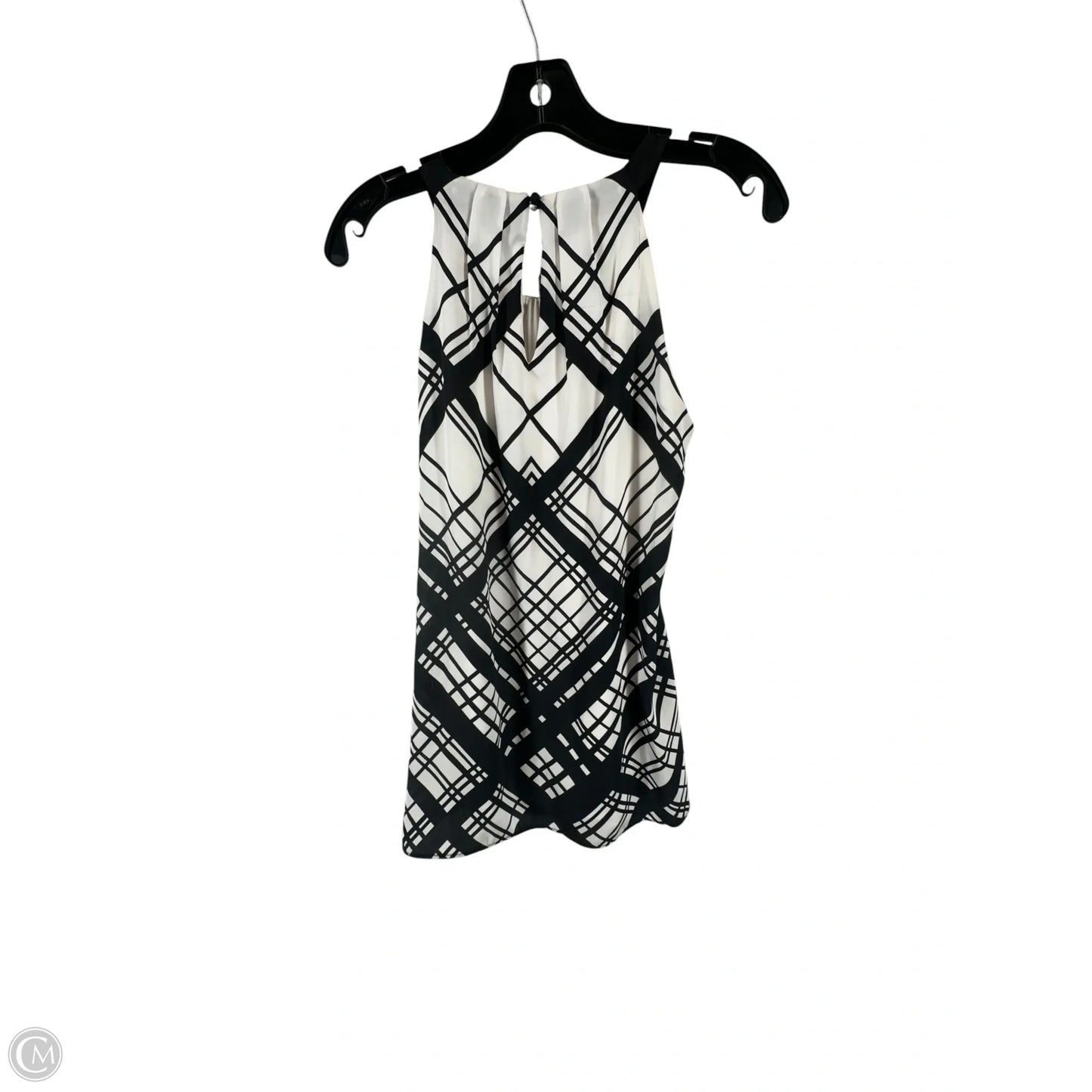Top Sleeveless By White House Black Market In Black & White, Size: S