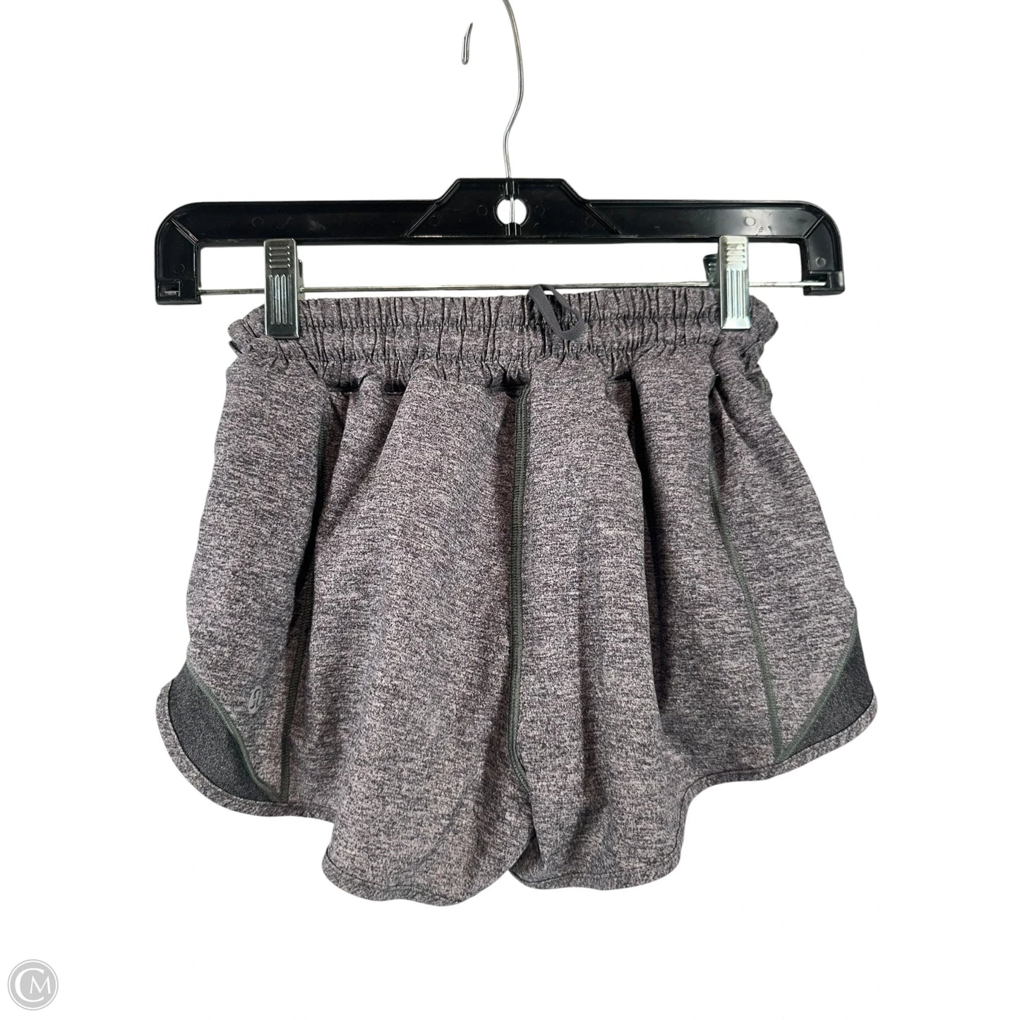 Athletic Shorts By Lululemon In Grey, Size: 4