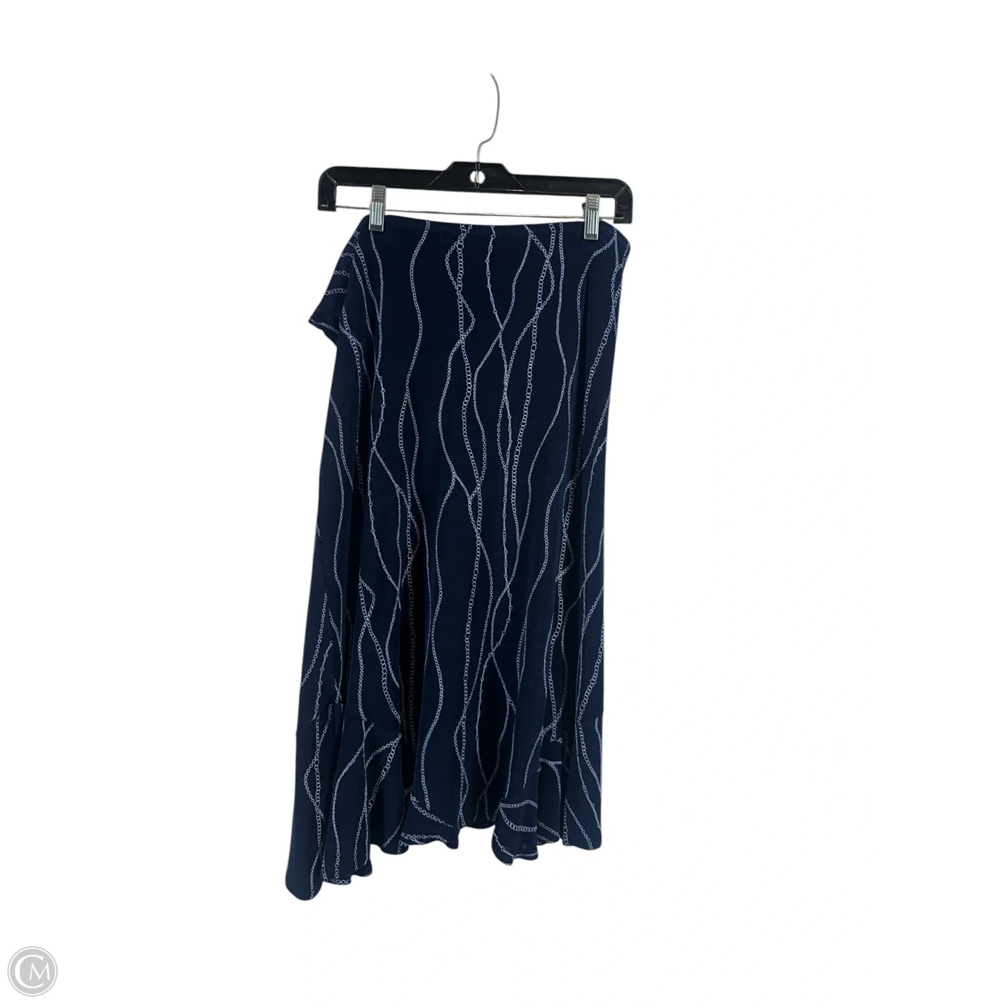 Skirt Maxi By Clothes Mentor In Navy, Size: L