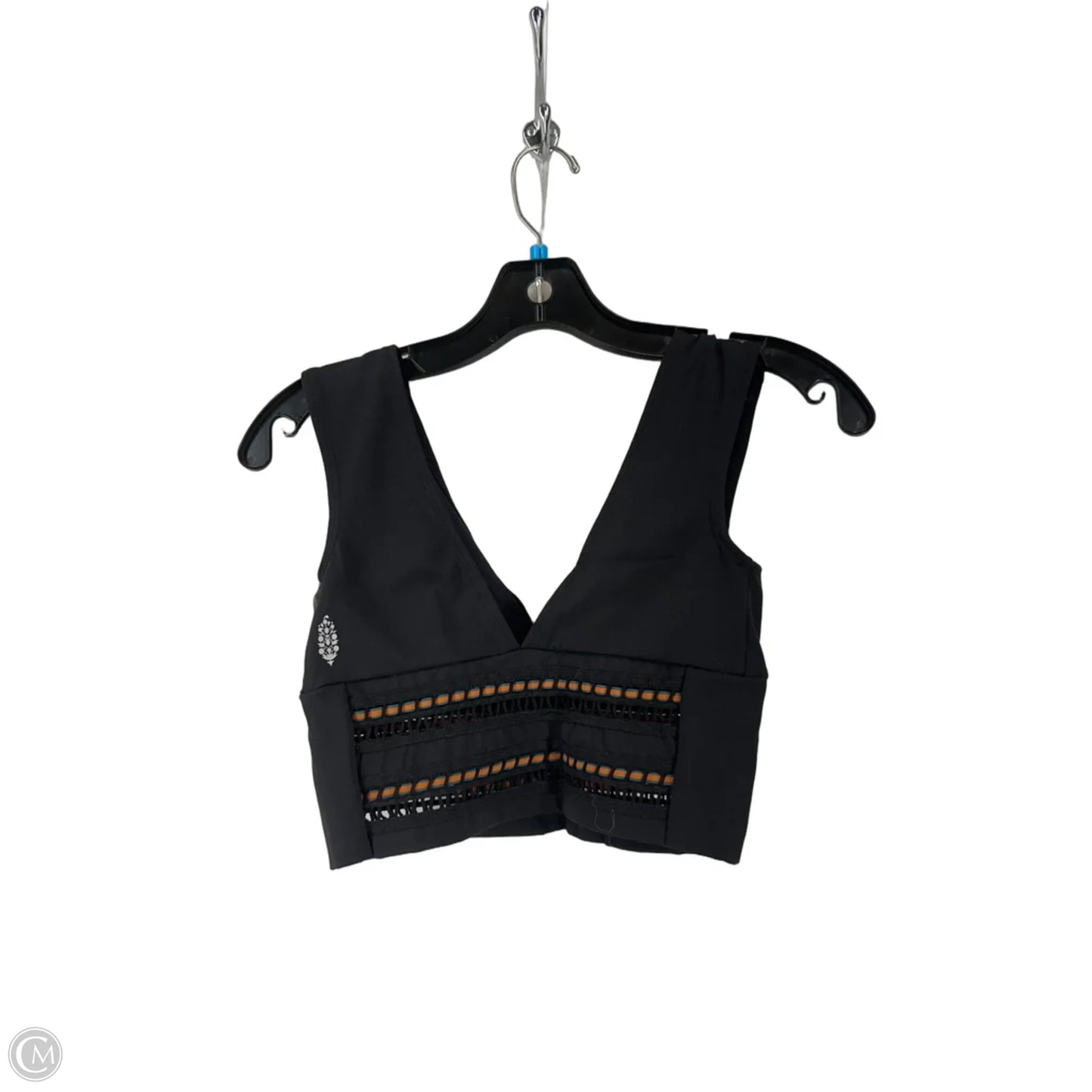 Athletic Bra By Free People In Black, Size: Xs