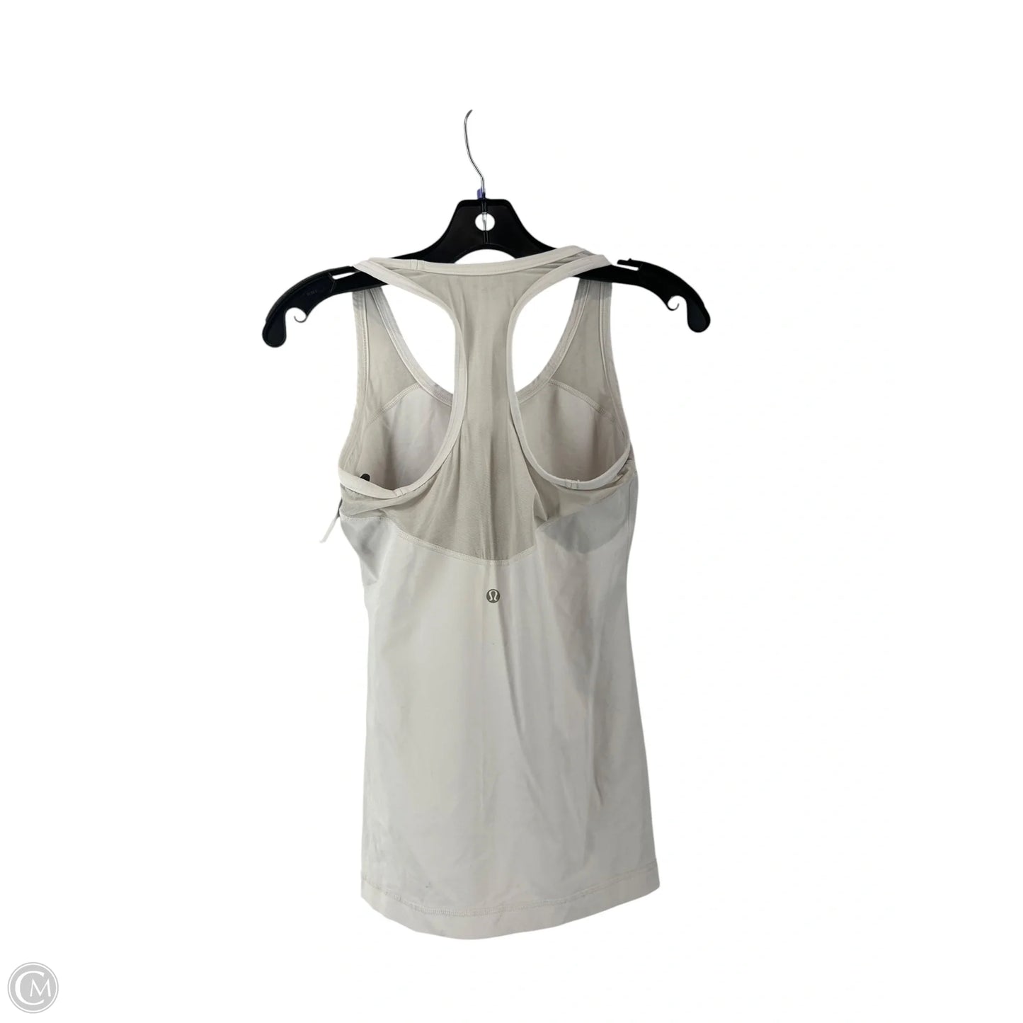 Athletic Tank Top By Lululemon In White, Size: M