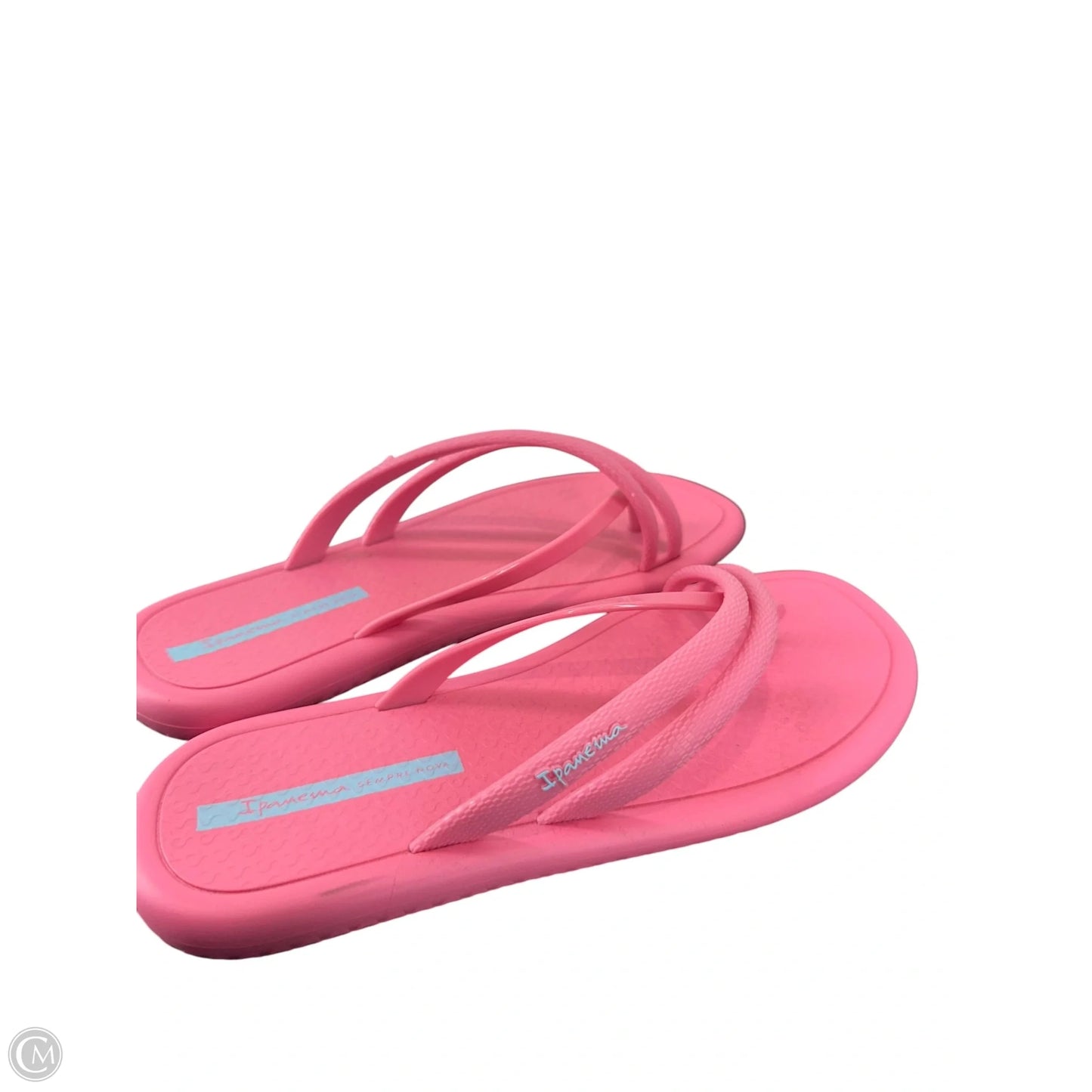 Sandals Flip Flops By Clothes Mentor In Pink, Size: 8