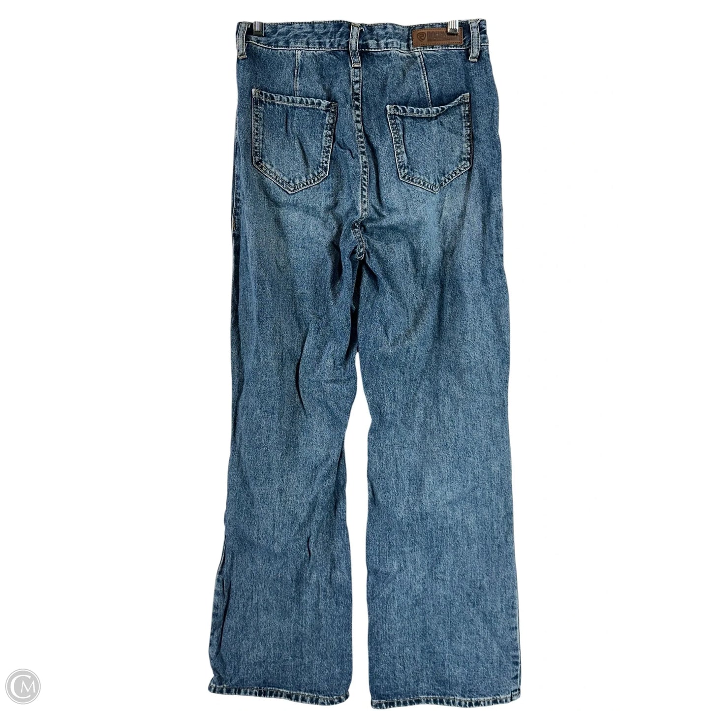 Jeans Wide Leg By Rock & Roll In Blue Denim, Size: 6