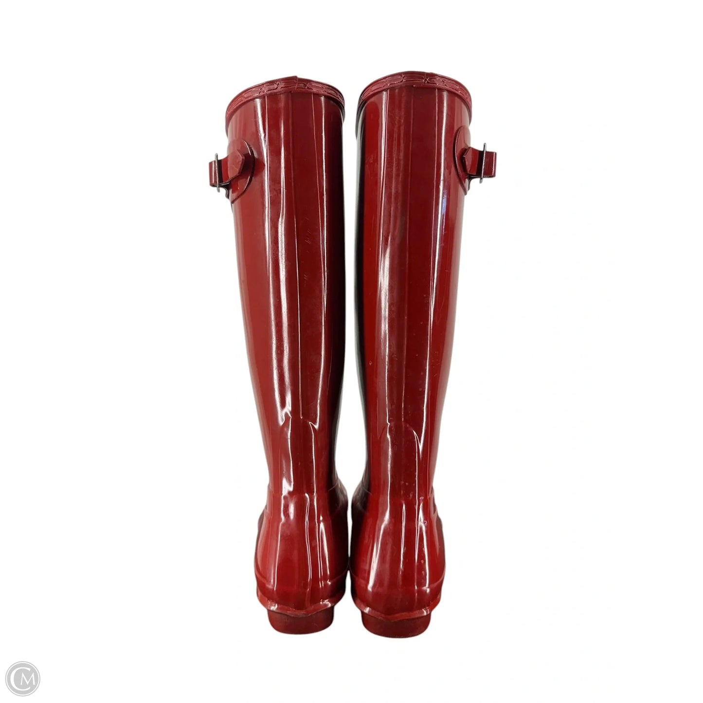 Boots Rain By Hunter In Red, Size: 10