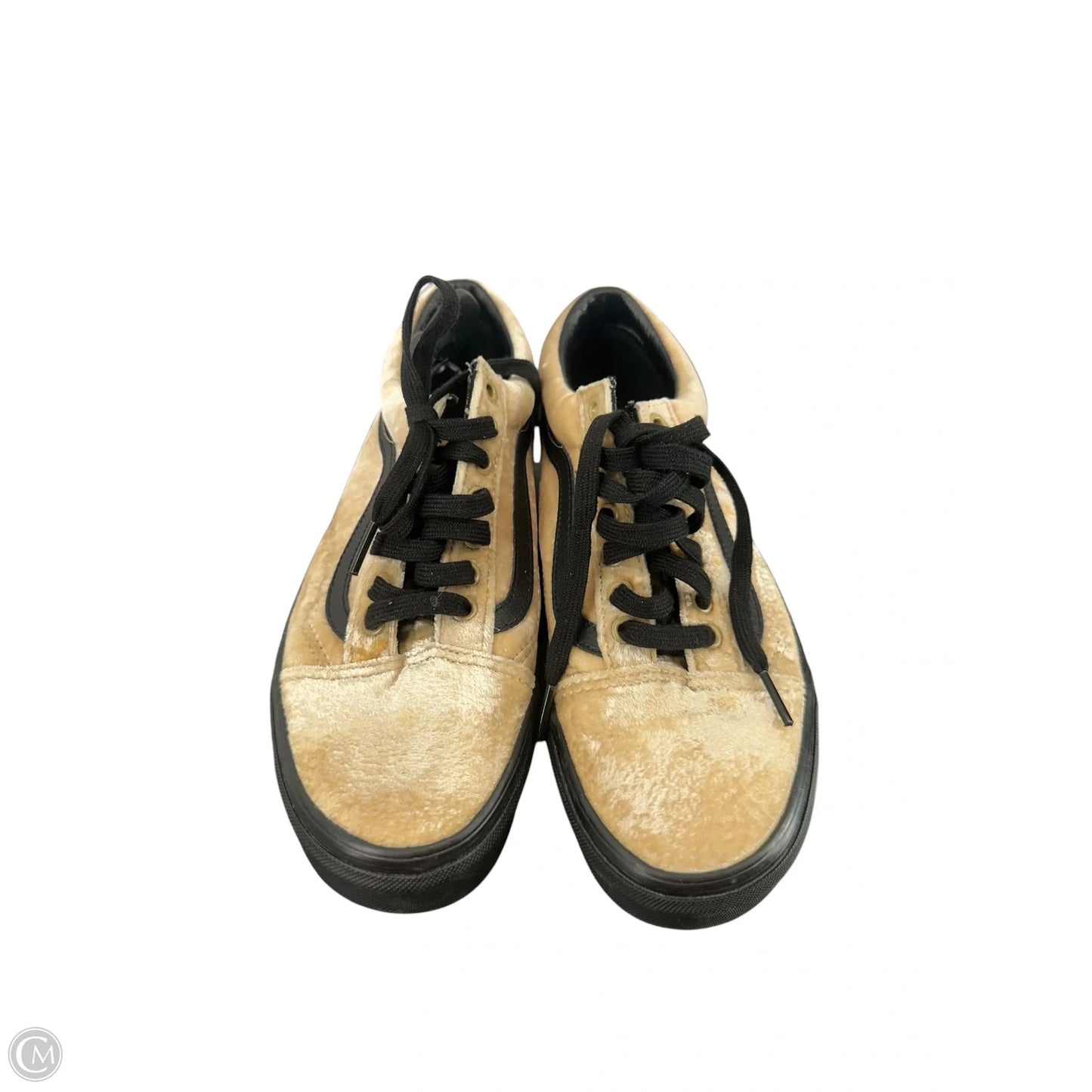 Shoes Athletic By Vans In Beige, Size: 7.5