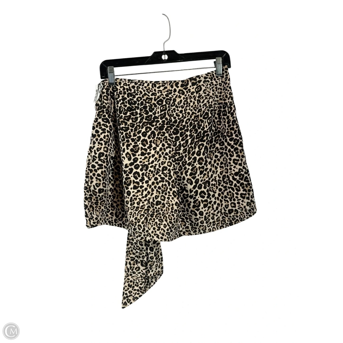 Skirt Mini & Short By Miami In Animal Print, Size: M