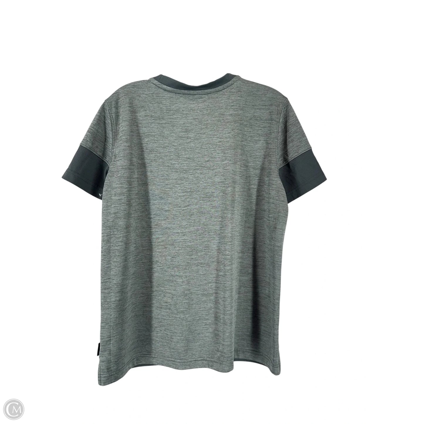 Top Short Sleeve By Nike In Grey & Purple, Size: L