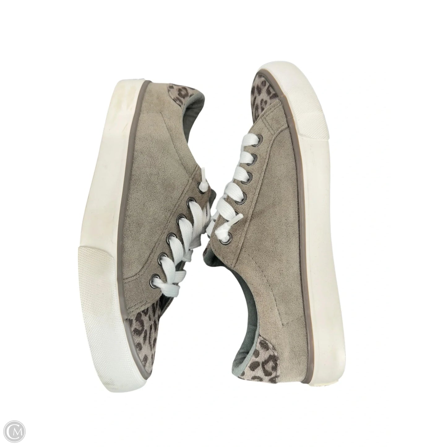 Shoes Sneakers By Very J In Grey, Size: 7.5