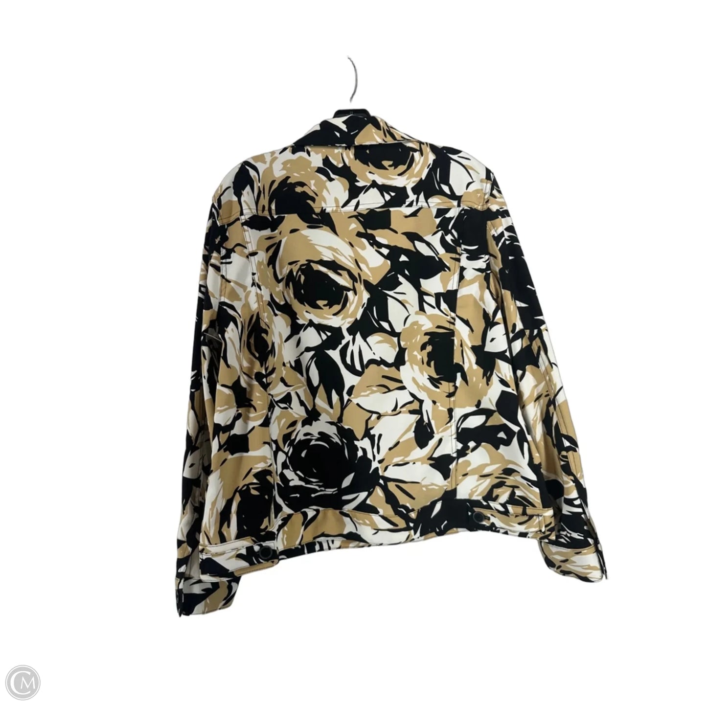 Blazer By Harve Bernard In Floral Print, Size: Xl