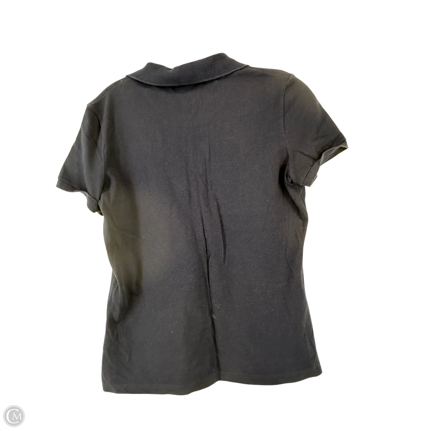 Top Short Sleeve By Lacoste In Navy, Size: S