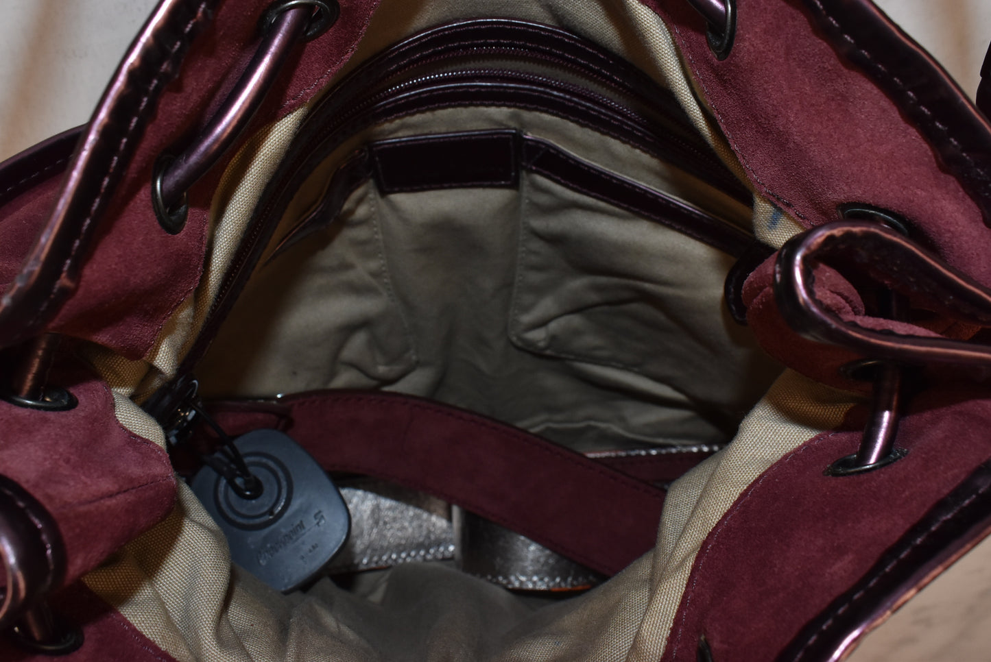 Handbag Leather By Cole-haan Size: Medium