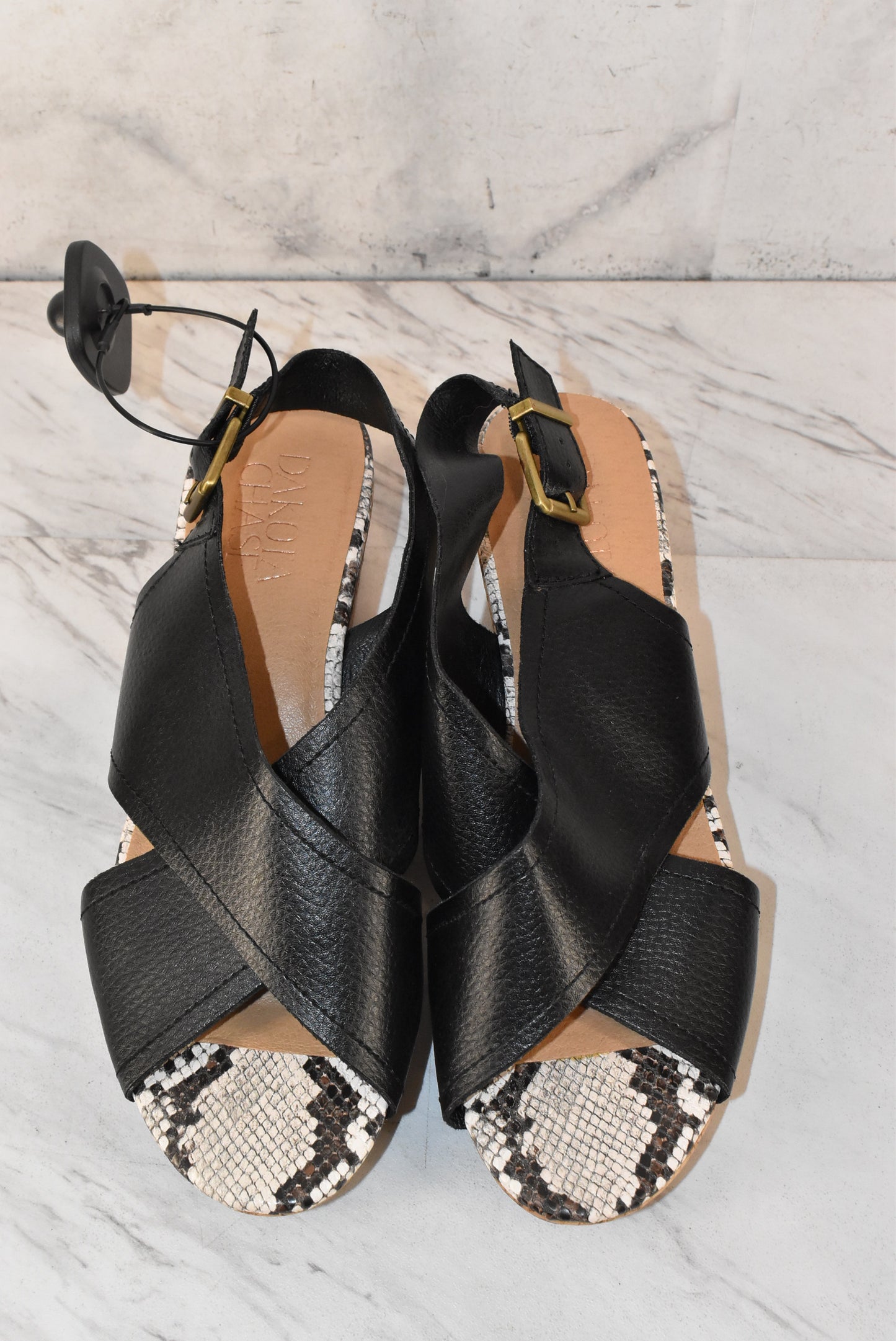Sandals Heels Wedge By Franco Sarto Size: 7