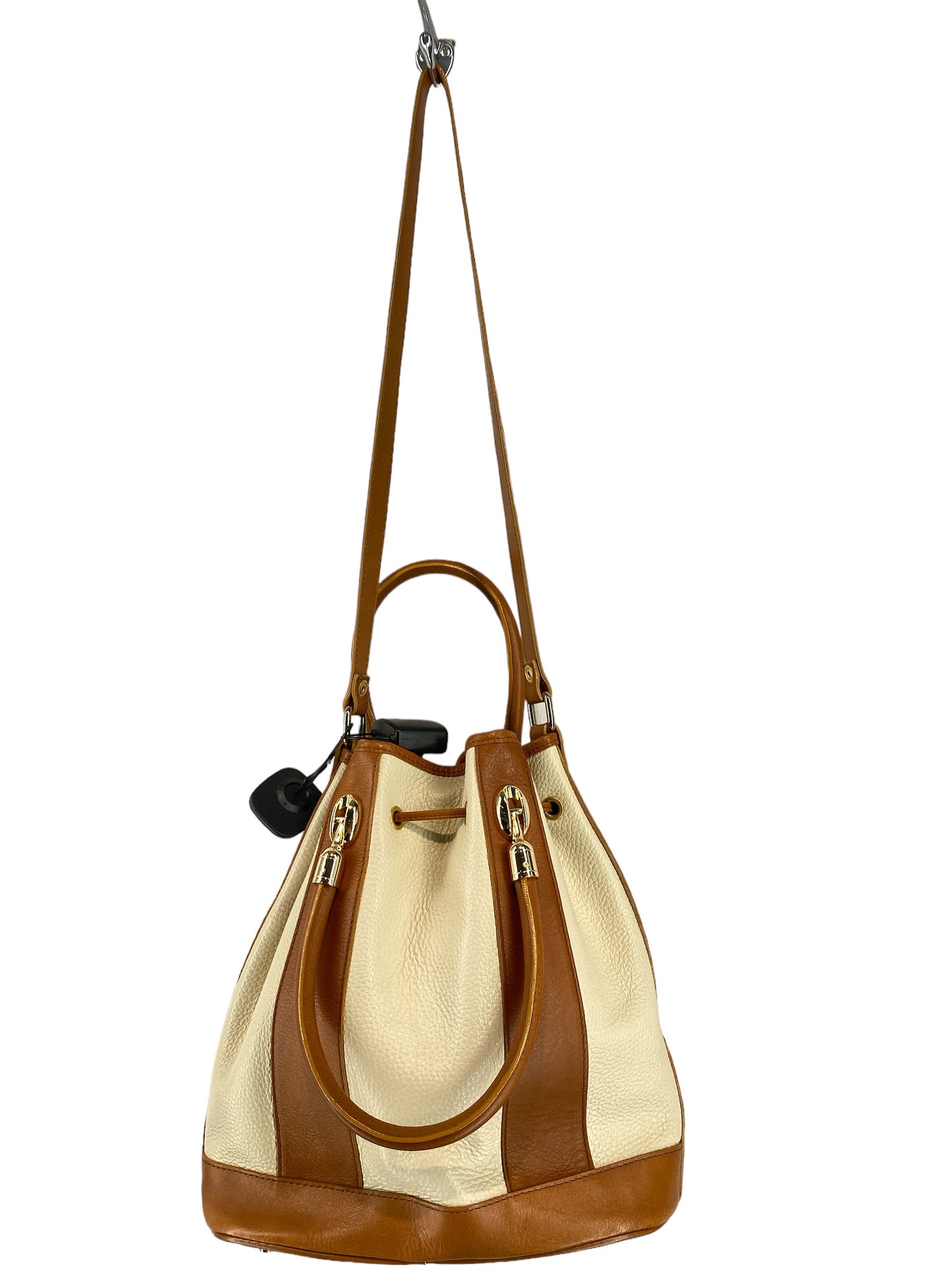 Handbag Leather By Clothes Mentor Size: Medium