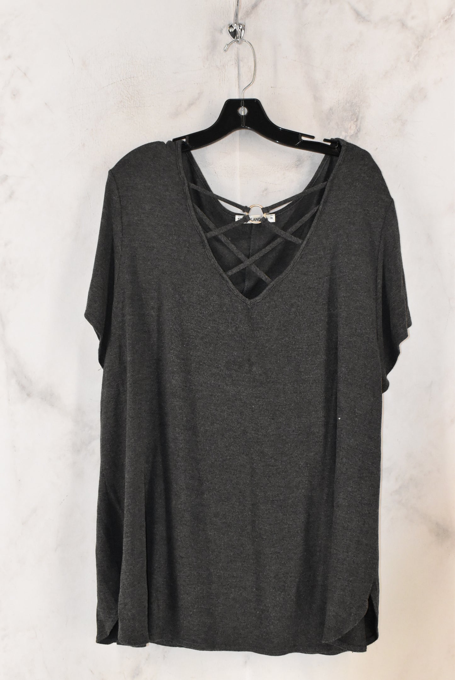 Tunic Short Sleeve By Clothes Mentor Size: 3x