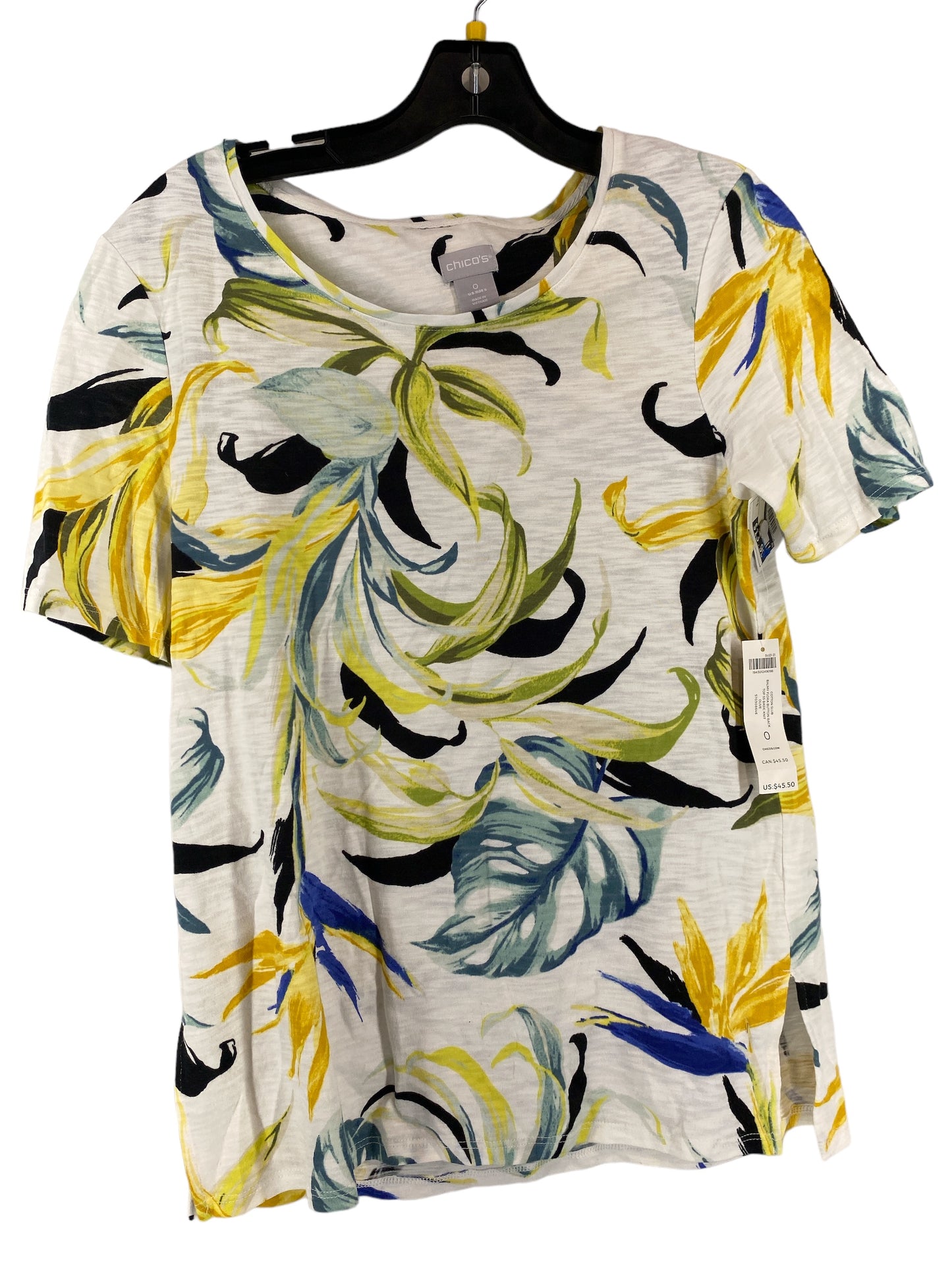 Top Short Sleeve By Chicos Size: 0