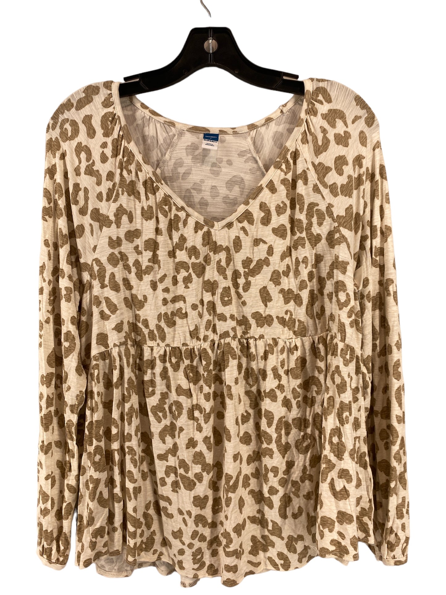 Maternity Top Long Sleeve By Old Navy Size: S