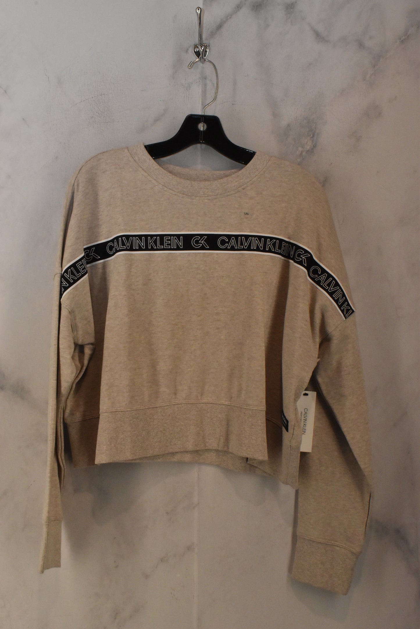 Sweatshirt Crewneck By Calvin Klein Size: L