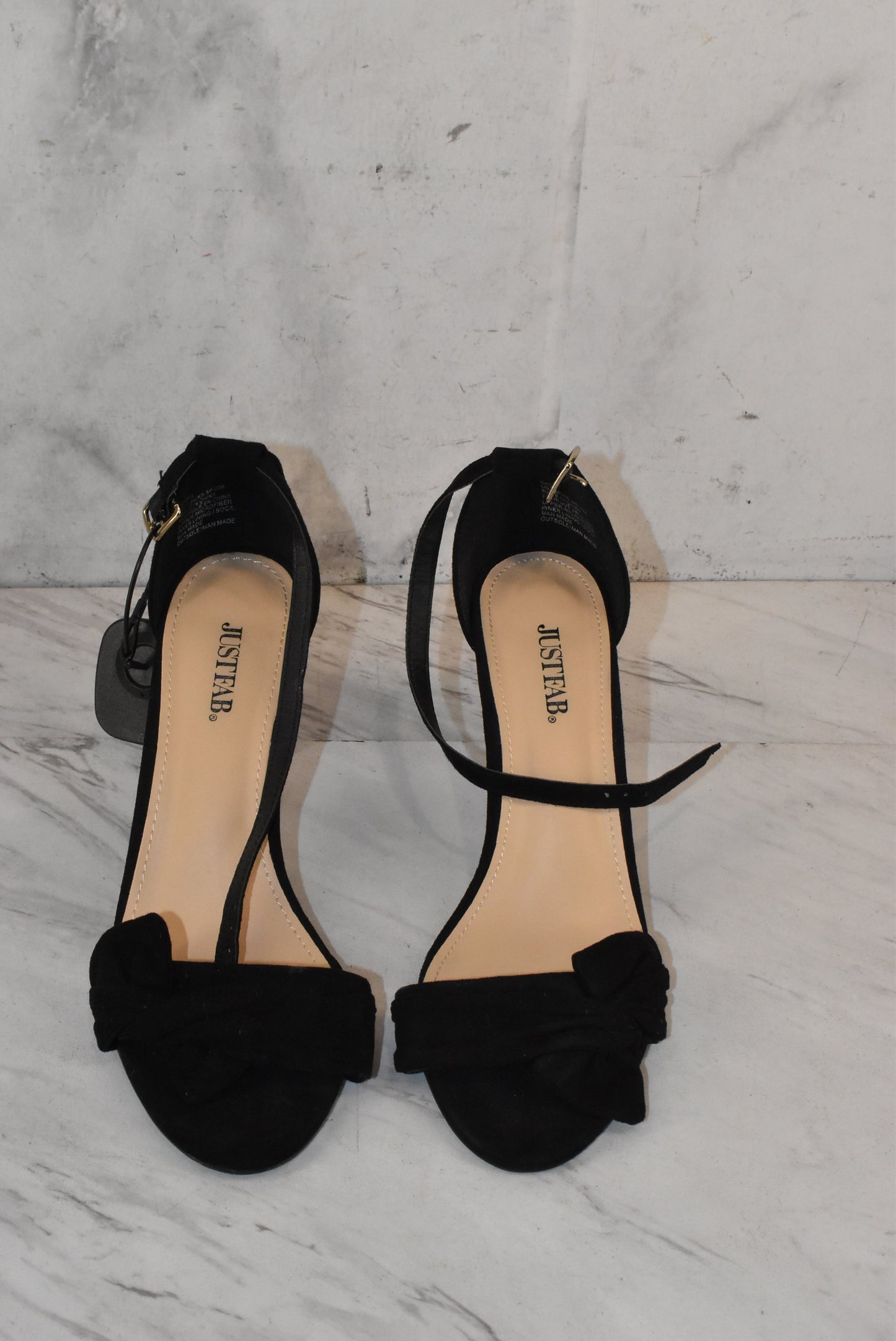 Sandals Heels Stiletto By Just Fab Size: 7.5