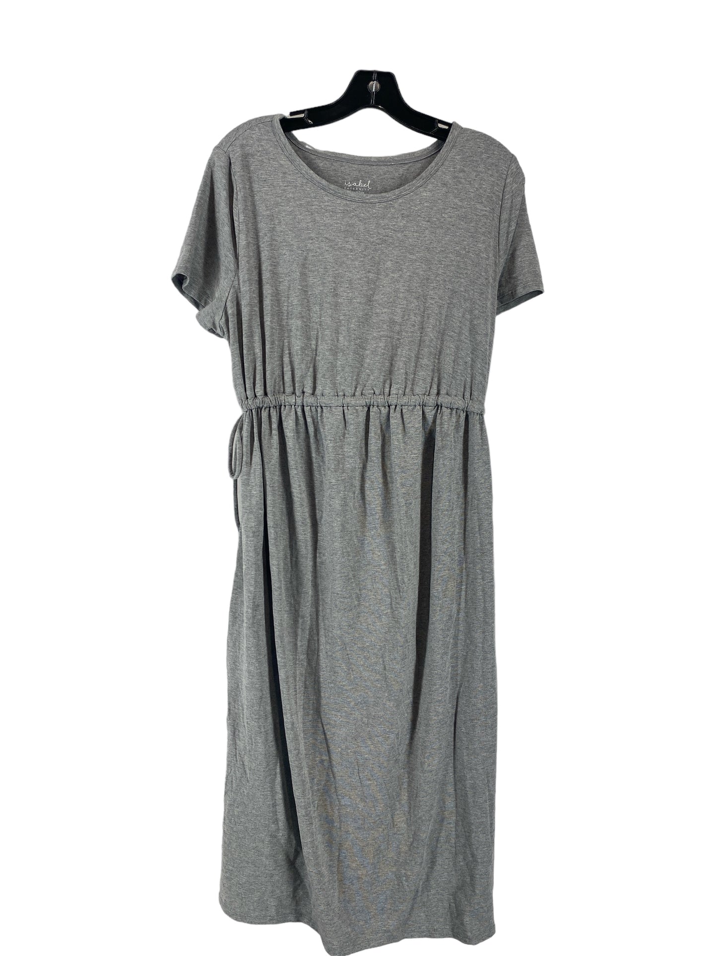 Dress Casual Midi By Isabel Maternity Size: L