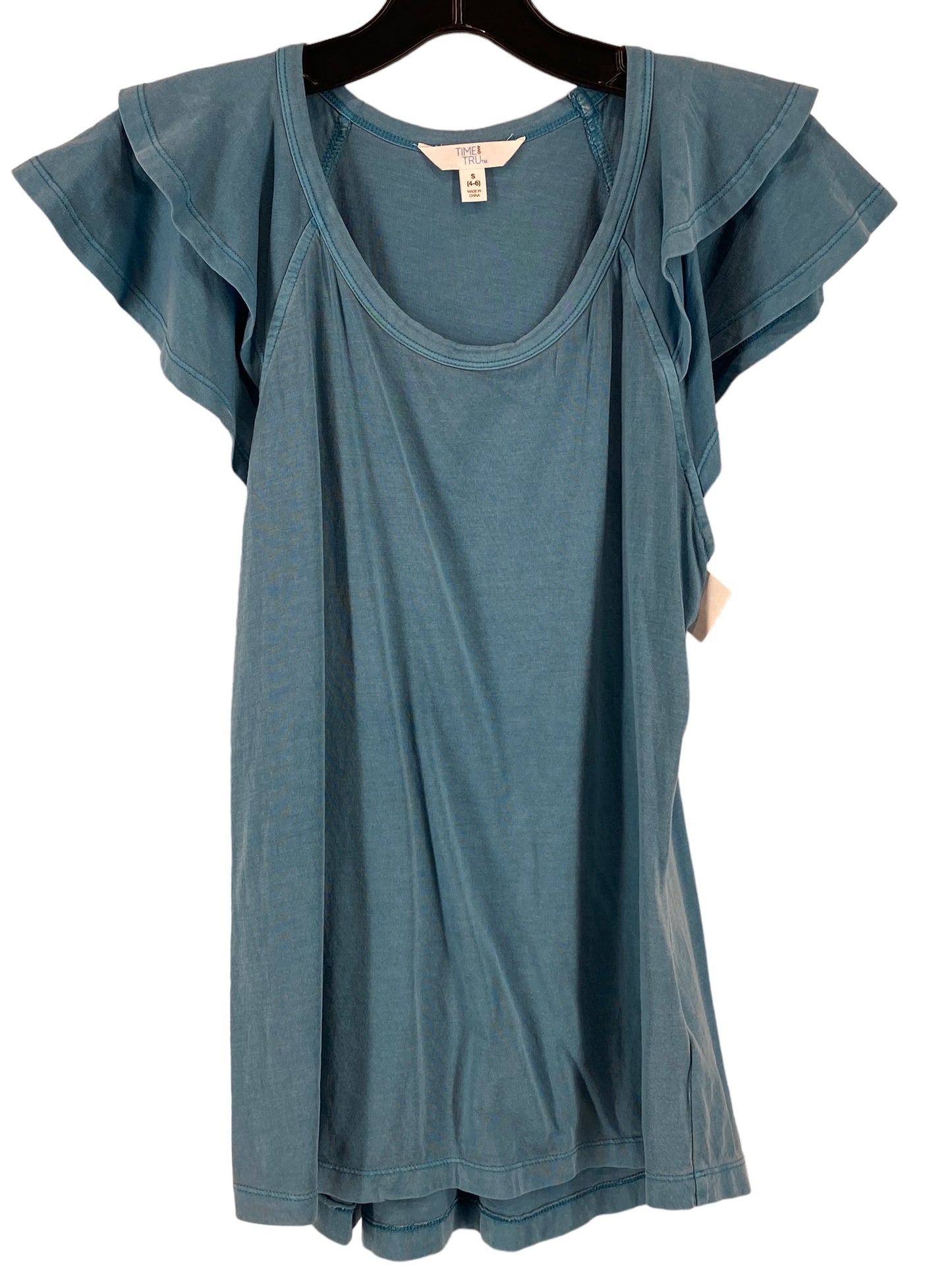 Top Short Sleeve Basic By Time And Tru Size: S