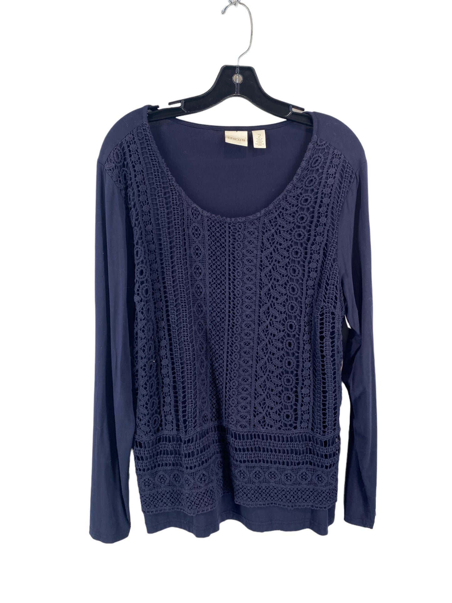 Top Long Sleeve By Chicos Size: 2