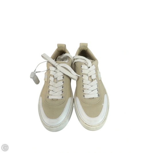 Shoes Designer By Christian Louboutin In Tan, Size: 6