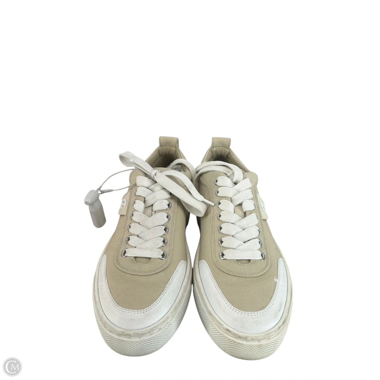 Shoes Designer By Christian Louboutin In Tan, Size: 6