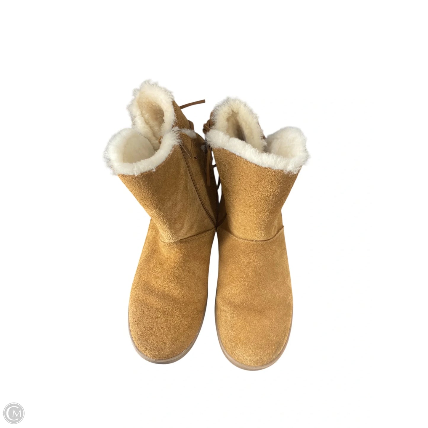 Boots Mid-calf Flats By Koolaburra By Ugg In Brown, Size: 7