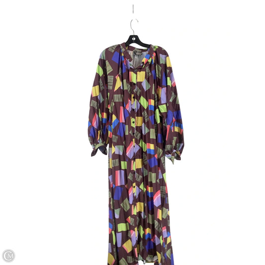 Top Short Sleeve By Cmb In Multi-colored, Size: M