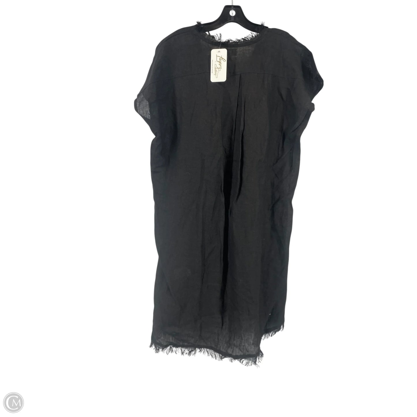Dress Casual Midi By Cmb In Black, Size: M