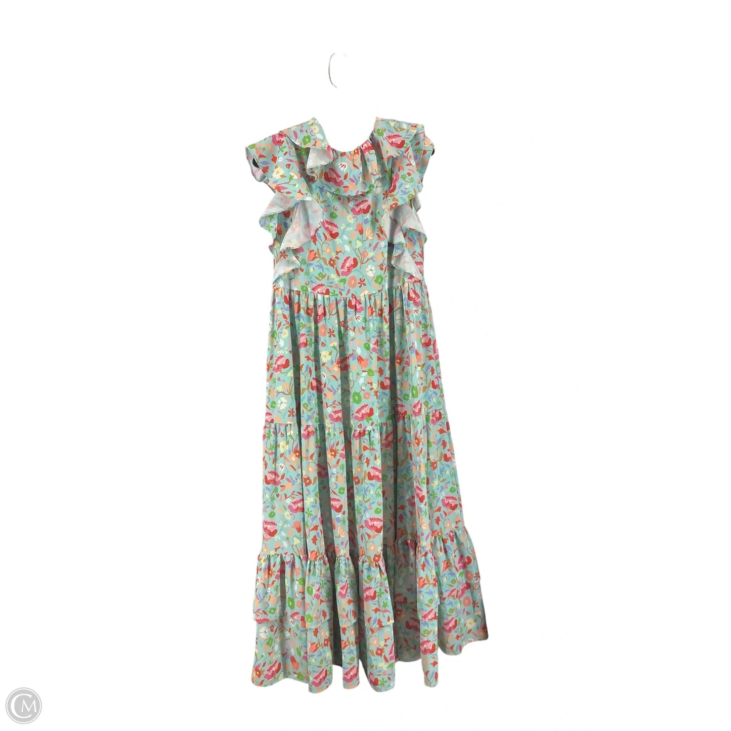 Dress Casual Midi By Crosby In Floral Print, Size: L