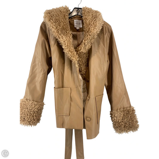 Jacket Other By Le Lis In Tan, Size: M