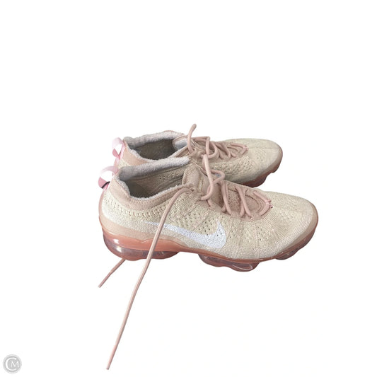 Shoes Athletic By Nike In Pink & Tan, Size: 8
