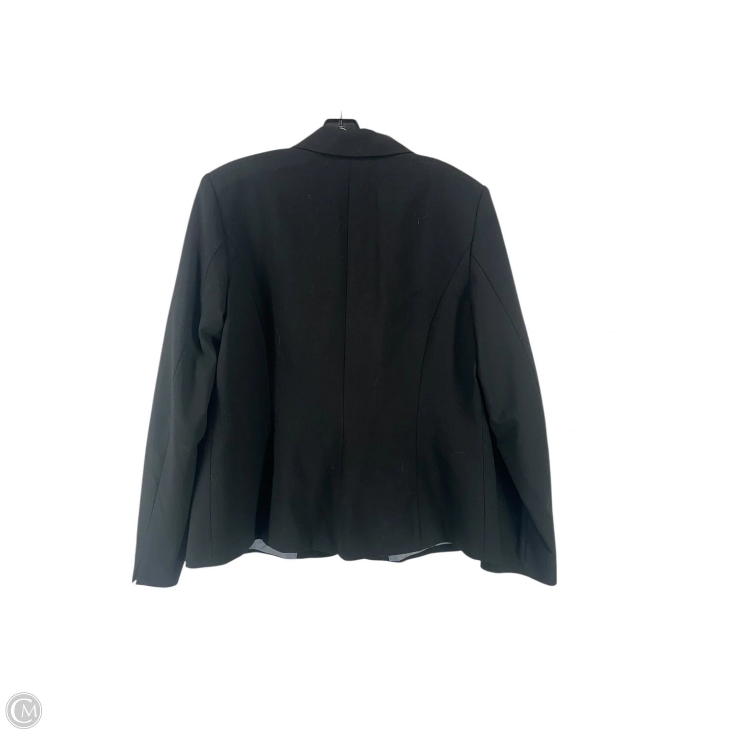 Blazer By Calvin Klein In Black, Size: Xl