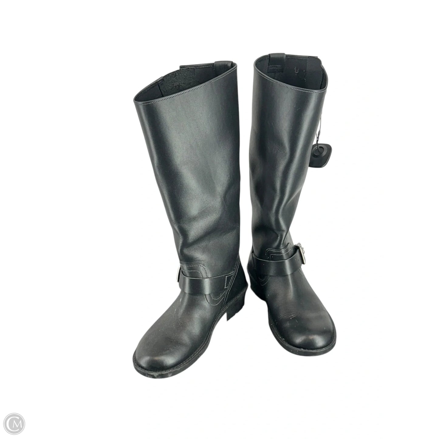 Boots Designer By Coach In Black, Size: 7.5