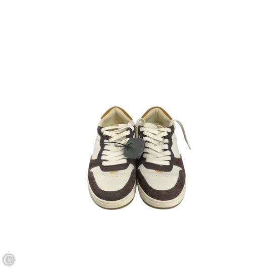 Shoes Sneakers By Madewell In Brown & Cream, Size: 8.5